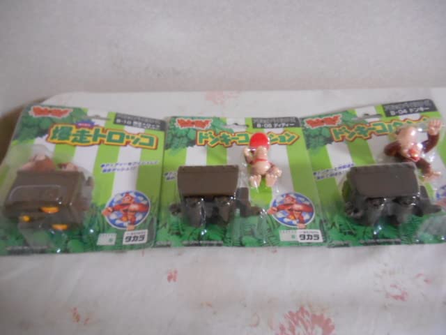 Amazon.co.jp: 1999 タカラ ドンキーコング 爆走トロッコ＆ドンキー